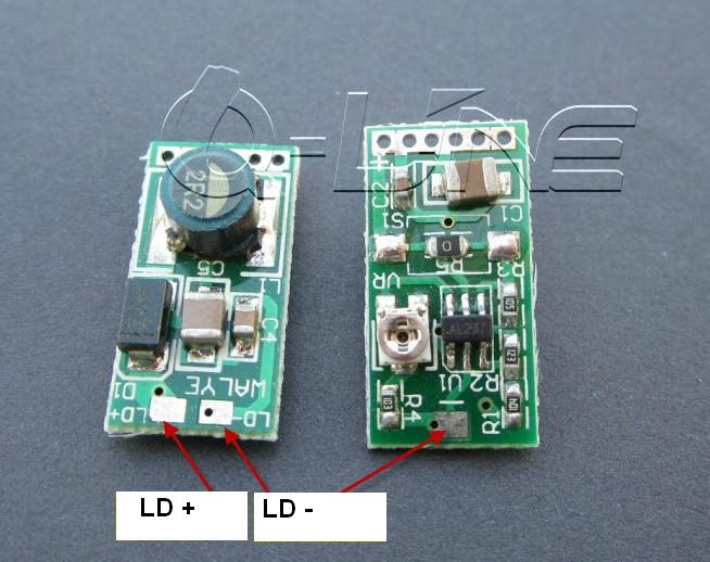 1W 2W Blu-ray Blue Laser Drive Circuit Board 1W 2W Blu-ray Blue Laser Drive Circuit Board